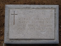 Struma Military Cemetery - Drummond, David